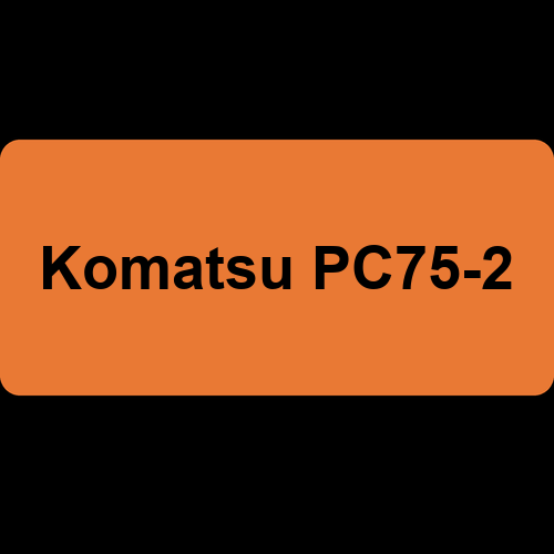 Komatsu PC75-2